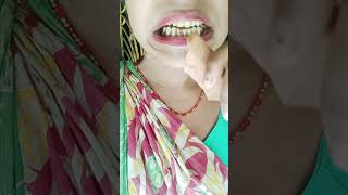 clay matki ka upar ka part eating crunch video 🍯😘 asmr subscribe subscribemychannel mukbang [upl. by Atinet]