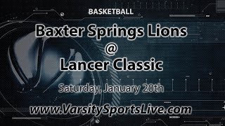 Baxter Springs Lions vs Southeast Lancers Girls Only Lancer Classic 12024 [upl. by Ayerim]