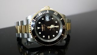 Invicta Pro Diver 8927OB Automatic Watch Review  Rolex Submariner 16613LN Homage  Perth WAtch 47 [upl. by Burrton]