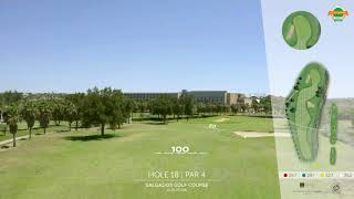 Salgados Golf Course  Hole 18  Par 4 [upl. by Aikemahs]