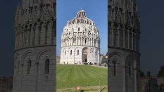 Battistero di San Giovani Pisa Italy [upl. by Ennovi]