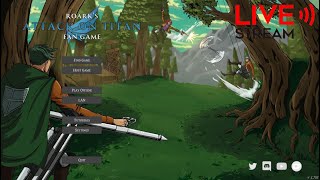 Attack on Titan PvP Live  Roarks Attack on Titan Fan Game [upl. by Wan]