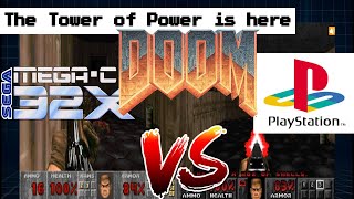 Doom CD 32X fusion VS Doom PS1 [upl. by Ycrem]