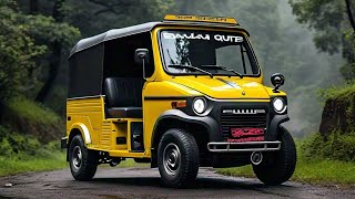 Exploring the Stylish amp Compact BAJAJ QUTE – The Future of City Driving [upl. by Nevak]