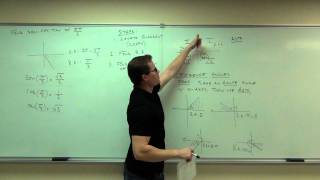 Calculus 1 Lecture 03 Review of Trigonometry and Graphing Trigonometric Functions [upl. by Hadnama]