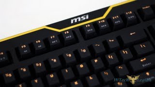 MSI GK601 Gaming Keyboard Overview [upl. by Eelarat]