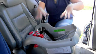 CarseatBlogcom Graco SnugRide 35 Classic Installation [upl. by Esaele834]