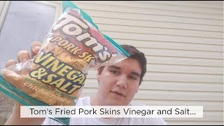 Guest Review Colin Toms Vinegar and Salt Pork Rinds porkrinds porkskins saltandvinegar [upl. by Keram]