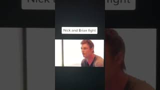 Backstreetboys Nick and Brian Fight [upl. by Ecnaled387]