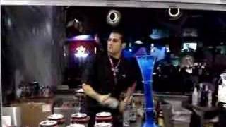 Flair Bartending at Harrahs [upl. by Neerroc]