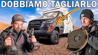 MODIFICHIAMO LO SPRINTER 4X4 NUOVO   Hymer MLT Alla Factory [upl. by Ardet]