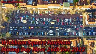 Wickham Square 2022 Boxing Day Car Meet 4K Drone Footage [upl. by Elora807]