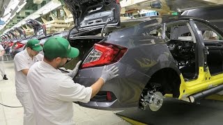 2017 Honda Civic Sedan  PRODUCTION [upl. by Marb624]