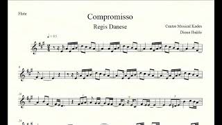 Partitura COMPROMISSO  Regis Danese  Flauta Transversal [upl. by Ihtac]