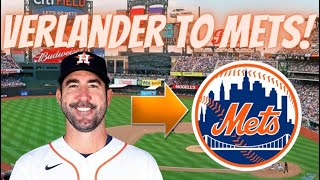 Breaking New York Mets Sign Justin Verlander [upl. by Witty563]