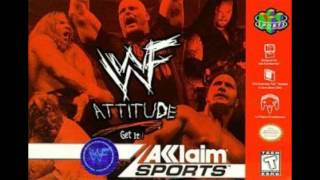 WWF Attitude N64  The Headbangers Theme [upl. by Terej]