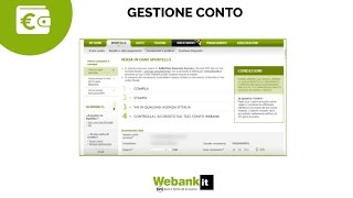 Conto Webank  Come versare contanti tramite bollettino freccia [upl. by Aicen]