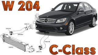 CClass W204  Fault locations  Turbocharger [upl. by Errised]