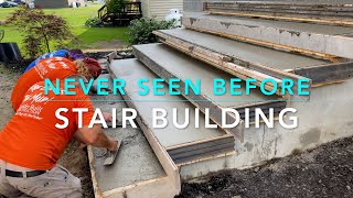 NEVER SEEN BEFORE TECHNIQUE TO BUILD STAIRS [upl. by Penrod]