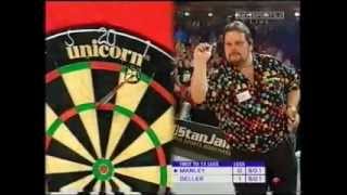 Peter Manley v Keith Deller Rd 2 2003 World Matchplay Darts Part 1 [upl. by Rehsu]