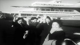 HD Stock Footage Hiroshima Maidens Depart For Japan [upl. by Evangelia]