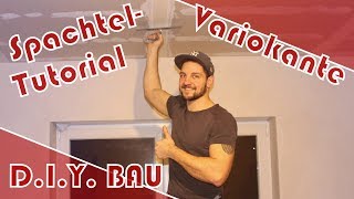 Wollt Ihr Spachteln lernen Spachtel Anleitung Teil 1 Variokante Schritt für Schritt Tutorial [upl. by Myrah]