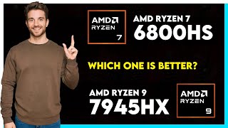 AMD Ryzen 7 6800HS vs AMD Ryzen 9 7945HX Comparison [upl. by Jeremy205]