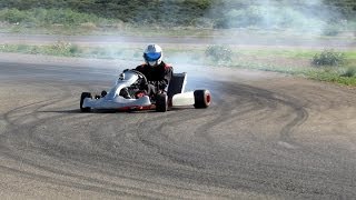 CR250 Shifter Kart Drift Session Port Gawler [upl. by Kris338]