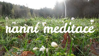 Ranní meditace začněte den s klidem a pozitivní energií 🌸✨ [upl. by Ronyam]