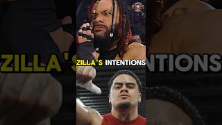 Zilla Fatu BREAKS his silence on joining the bloodline wwe bloodline romanreigns [upl. by Tirreg]