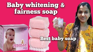 MUST WATCH TEDIBAR soap honest review malayalam Baby fairness soapbest baby fariness soap [upl. by Egoreg]