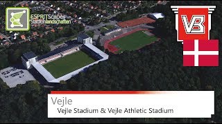 Vejle Stadium amp Vejle Athletic Stadium ● Vejle BK ● 2017 [upl. by Llertnek273]