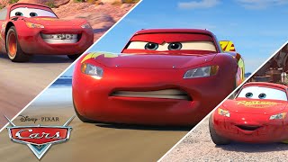 Best of Lightning McQueen in Cars  Compilation  Pixar Cars [upl. by Arual]