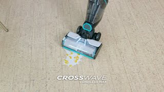 Cleaning with the CrossWave® Cordless Max [upl. by Anippesuig168]