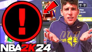 I GOT BANNED FOR ABSOLUTELY NO REASON ON DAY 1 OF NBA 2K24… [upl. by Marius849]