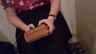 In the Ice Cave Improv 1906 Hugh Tracey alto G chromatic kalimba and shruti box [upl. by Ardnuahs]