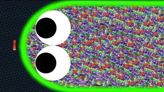 Slitherio AI 120000 Score Epic Slitherio Gameplay 250 [upl. by Pam546]