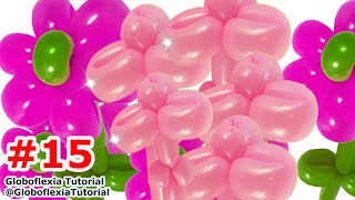 Flores con Globos Largos GLOBOFLEXIA [upl. by Maon]