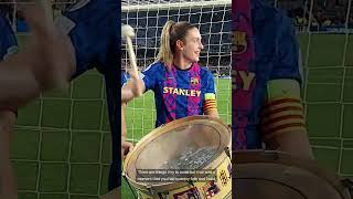 Alexia Putellas Beating The Drum For The Barcelona Ultras 🥁 shorts [upl. by Blaire]