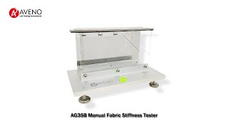 AG35B Manual Fabric Stiffness Tester [upl. by Ixel]