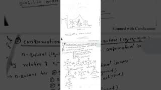 isomerism and conformational analysis notess [upl. by Lynnette]