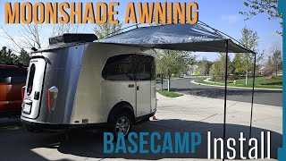 MoonShade Awning  Basecamp Install [upl. by Cockburn]