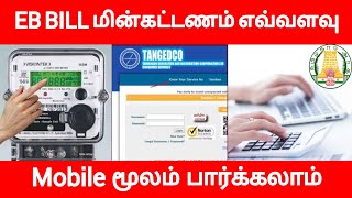 TNEB Reading details tamil nadu  how to check eb bill in tangedco  Tamil Nadu News Today 2021 [upl. by Ostap]