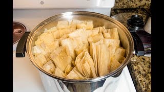 Como hacer tamales de rajas con queso how to [upl. by Adrien]