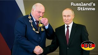 Putin verleiht Andreasorden an Lukaschenko │ Deutsche Synchronisierung [upl. by Hubie]