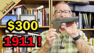 Worlds Cheapest 1911 Pistol Review  Tisas 1911 A1 Army 45 [upl. by Naejamron430]