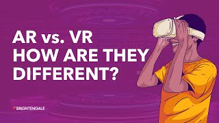 Augmented Reality vs VR Virtual Reality AR and VR Explained for Beginners [upl. by Calbert]