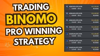 binomo trading  trading  pro winning strategy  live trdae binomo app [upl. by Akenal]