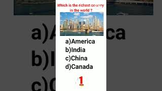 Richest country in the world  Which is the richest country in the world [upl. by Acinonrev]