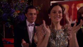 Gossip Girl  Chuck and Blair Bar Mitzvah Scene  4x22 [upl. by Isnyl]